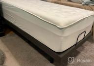 img 1 attached to Stay Cool And Comfortable With GRT Bamboo Full Size Mattress Pad Cover - Thick, Quilted, And Breathable review by Andy Metzger