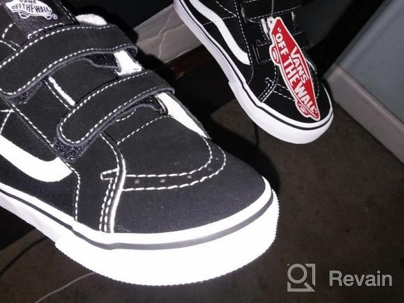 img 1 attached to Vans Sk8-mid Reissue V-K Unisex-Child Sneaker review by Larry Willis