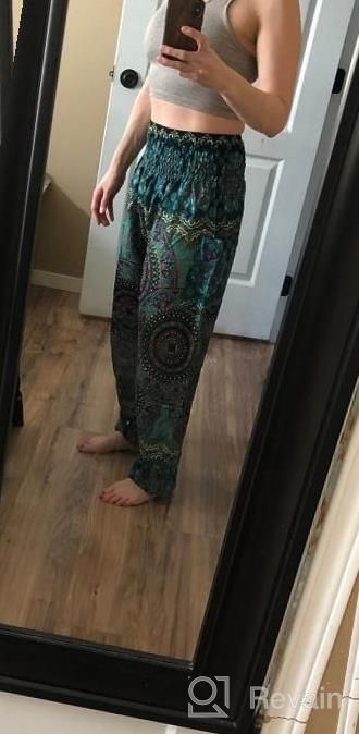 img 1 attached to Comfortable And Stylish Joob Joob Women'S Flowy Boho Pants For Yoga And Everyday Wear review by Travis Kjar