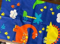 img 1 attached to 2 Pack Kids Toddler Pillowcases: Multifunctional Dinosaur Travel Pillow Cover Set Fits 14X19 review by Brian Finley