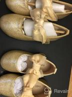 img 1 attached to Thee Bron Bridal Ballet Flats: Adorable Mary Jane School Shoes for Toddler/Little Girls review by Theresa Lewis