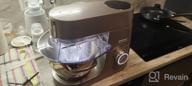 img 1 attached to Kitchen harvester Kenwood Chef Titanium KVC7300S, 1500 W, silver review by Dorota Mentrak ᠌