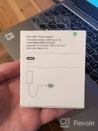 img 2 attached to Mains charger Apple MHJE3ZM/A, 20 W, white review by Ae Ra ᠌