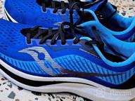 img 1 attached to Saucony Endorphin Speed Running Shadow Men's Shoes in Athletic review by Scott Matute