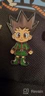 img 1 attached to Hunter X Hunter Gon and Kirua Anime Enamel Pin Set - Multicolor, 3 review by Ronald Duguay