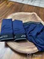 img 1 attached to COLORFULLEAF Men'S Bamboo Underwear: Ultra Soft, Breathable Boxer Briefs 3/4 Pack review by Kyle Salinas