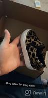 img 1 attached to 👟 Leopard Print Canvas Sneakers Casual Slip On Loafers for Kids - Skeblo Boy's and Girl's Flat Shoes review by Tyrone Narvaez