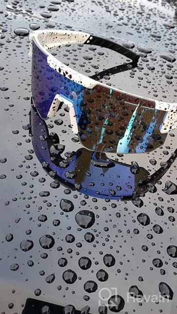 img 1 attached to UV400 Polarized Sport Sunglasses For Men And Women - Ideal For Cycling, Baseball, Biking, And Fishing - Xiyalai Sports Glasses review by Brannan Mclemore