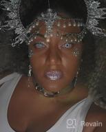 картинка 1 прикреплена к отзыву IMethod Body Glitter - 12 Jars Holographic Cosmetic Face Glitter, Luminous Chunky Glitter, For Festival & Halloween Alien Makeup от Mike Calderon