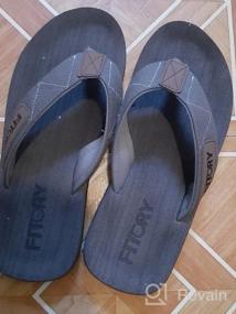 img 7 attached to Stay Comfortable And Stylish This Summer With FITORY Men'S Flip-Flops And Thongs