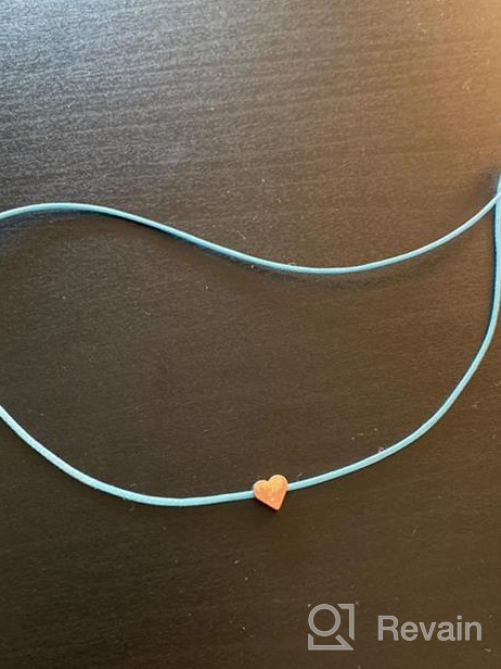 img 1 attached to Chic and Versatile Heart Shaped Bracelet Set: Adjustable, Braided, and Complete with Wish Cards! Perfect Friendship Jewelry for Women and Girls - 5pcs/Pack review by Rachel Scott