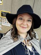 img 1 attached to Witchy Style Made Easy: Edoneery'S Women'S Wide Brim Halloween Witch Hat - Perfect For Any Occasion! review by Reynaldo Guzman