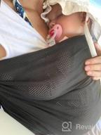 img 1 attached to Vlokup Baby Water Ring Sling: Lightweight Mesh Carrier For Summer Swimming And Beach Adventures review by Alicia Jones