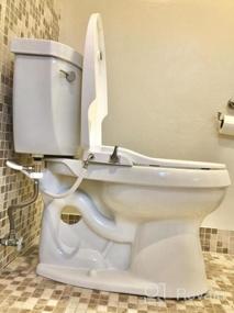 img 6 attached to Bio Bidet Slim One Bidet Toilet Seat, Round, White