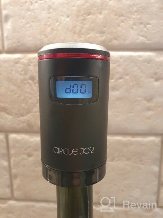 img 2 attached to 🍷 Circle Joy Electric Wine Vacuum Sealer CJ-JS03 CN - Black, Plug-in Electric Vacuum review by Dorota Kalinowska ᠌