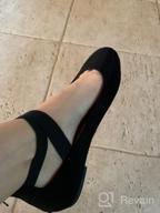img 1 attached to DailyShoes Women'S Pointed Toe Ankle Strap Slip-On Flats - Comfy And Casual review by Ryan Cornelius