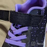 img 1 attached to RomenSi Girls' Lightweight Athletic Sneakers with Breathable Design review by Amanda Davis