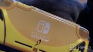 img 1 attached to Protect Your Switch Lite With Mumba'S Thunderbolt Series Clear Cover And TPU Grip In Yellow - Compatible And Effective! review by Jasmin Rojas