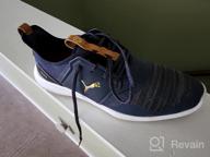 img 1 attached to Ignite Men's Shoes in Quiet Shade Gold and Puma Black review by Gary Christon