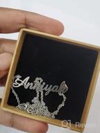 img 1 attached to Personalize Your Style with 💍 CLY Jewelry's Sterling Silver Custom Name Pendant review by Paul Ziegler
