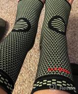 img 1 attached to Extra Large Unisex EverOne Ankle Brace Compression Support Sleeve For Injury Prevention, Healing And Recovery (2 Pcs/Pair) review by Dewitt Graham