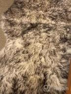 img 1 attached to Indulge In Ultimate Comfort With WaySoft Genuine New Zealand Sheepskin Rug: Perfect For Living Room, Bedroom, Chair And Motorcycle Seat Cover review by Lisa Green