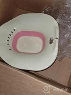 img 1 attached to Fivona Sitz Bath Seat: Postpartum Care, Yoni Steam, Hemorrhoids Treatment Soak - BPA Free & Temperature Resistant! review by Darius Slater