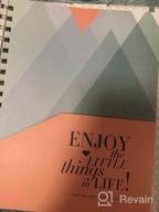 img 1 attached to Stay Organized & Productive With The 2023 Weekly & Monthly Planner - Tabbed, Thick Paper, Back Pocket, And Gift Box Included! review by Laura Bates