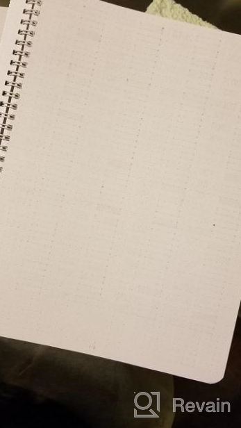 img 1 attached to Ghost Grid Dot Journal By BookFactory: Large 8.5" X 11" Bullet Notebook With 120 Pages - JOU-120-7CW-A(DotJournalNG) review by Joe Gilmartin