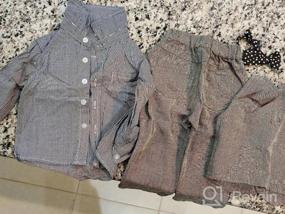 img 6 attached to Комплект одежды Abolai Baby Boys из 3 предметов: рубашка, жилет и брюки