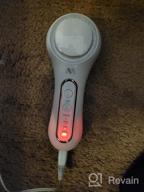 img 1 attached to Rechargeable Electric Facial Cleansing Brush - IPX7 Waterproof With 3 Mode & 5 Brush Heads For Exfoliating, Massaging & Removing Blackheads. review by Jim Ledbetter