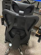 img 1 attached to Hbada E1 Ergonomic Office Chair Adjustable Backrest Height, Rotatable Lifting Lumbar Support, And High-Density Breathable Mesh Desk Chair review by Bishop Richter