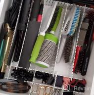 img 1 attached to 40-Piece Adjustable Drawer Dividers: FLYTIANMY Organizer For Socks, Underwear, Makeup And More - Organize Your Home With Ease! review by Nancy Marie