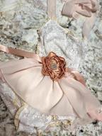 img 1 attached to Boho Baby Girl Romper With Lace Details, Perfect For Newborn Photography And Special Occasions review by Margaret Scott