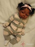 img 1 attached to Realistic 15-Inch Full Body Silicone Baby Boy Doll - Made With Platinum Silicone Material, Lifelike Reborn Doll For Newborn Baby Lovers review by Jeffrey Crutcher
