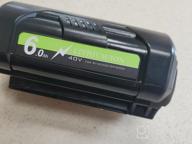 img 1 attached to Ryobi 40V 6.0Ah Lithium-Ion Battery OP4050A Compatible With OP4040, OP4015, And More review by Fisseha Rodgers