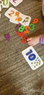 img 1 attached to Wooden Alphabet Flash Cards And Puzzle Set With Animal Counting Blocks And Sight Words Match Game - Perfect For Toddler Learning And Montessori Education - 3+ Years - 36 Cards And 37 Blocks Included review by Rachael Taylor