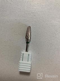 img 7 attached to Efficient And Safe: Pana Carbide Nail Bit Set For Dremel Drill Machine - Coarse And Cone - 3/32" Shank