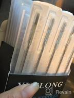 img 1 attached to Disposable Sterile Needles Set - 50PCS Assorted Liners And Shaders For Professional Tattoo Artists - Includes 3Rl, 5Rl, 7Rl, 9Rl, 3Rs, 5Rs, 7Rs, 9Rs, 5M1, And 7M1 Needles review by Jeff Morris