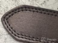 img 1 attached to Kolossus Belt For Men - Top Grain Leather Men'S Belts review by Ricky Mayo