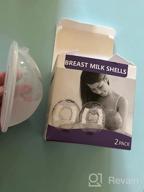 img 1 attached to Thermichy Breast Milk Collector - Gentle Breast Shells For Sore Nipples (2 Oz/75 Ml, Pack Of 2) review by Jeffrey Shatzel