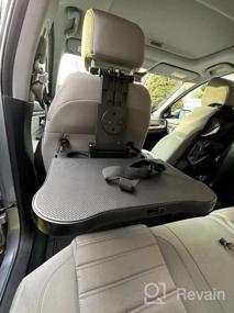 img 5 attached to HSWT поднос для автомобильного сиденья - регулируемые подносы для еды в автомобиле для детей