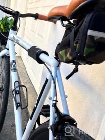 img 5 attached to Vincita STASH Pack Alien: идеальная маленькая седельная сумка с ремнем для любителей велоспорта