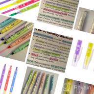 картинка 1 прикреплена к отзыву 6-Pack Erasable Double Head Highlighters With Chisel Tip Assorted Colors For Smooth Writing. от Mason Gordon