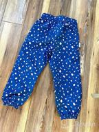 img 1 attached to JAN & JUL Waterproof Puddle-Dry Rain Pants: Ultimate Protection for Toddlers and Kids review by Michael Gilmartin