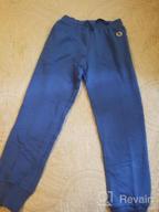 img 1 attached to Kid Nation Solid French Jogger Boys' Clothing review by John Souza