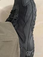 img 1 attached to CQR Men'S 6 Inch Lightweight Tactical Combat Boots - Durable EDC Outdoor Work Shoes review by James Martin