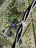 картинка 1 прикреплена к отзыву BrizLabs Christmas Bush Lights, 11.8Ftx 4.9Ft 360 LED Net Christmas Lights With Remote, 8 Modes Outdoor Plug In Mesh Lights, Trees-Wrape Xmas Lights For Bush Tree Garden Decor, Warm White, Clear Wire от Percy Haulin