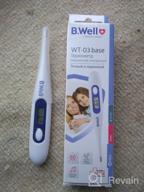 img 1 attached to Electronic thermometer B.Well WT-03 Base white/blue review by Agata Kozio ᠌