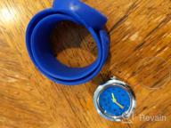 картинка 1 прикреплена к отзыву Часы моды HSW из силикона с кварцевым циферблатом для детей мальчиков девочек женщин мужчин унисекс - часы с креплением без пряжки для спорта от Kevin Phillips